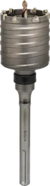 Cortador de núcleos Bosch PRO SDS max-5 con 8 dientes, 82 mm de diámetro.