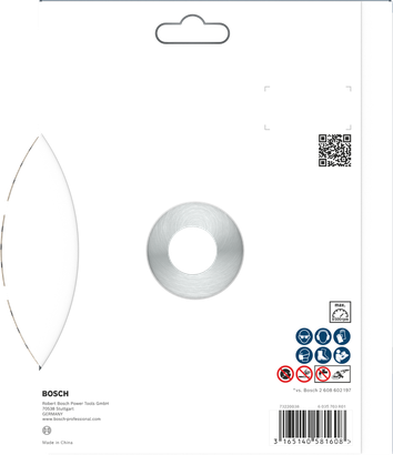 Disco de diamante para hormigón Bosch PRO 180 x 22,23 mm.