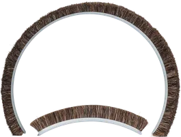 Juego de cepillos de repuesto Bosch para accesorios de limpieza.