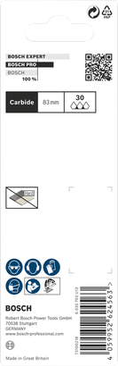 Hojas de sierra de calar Bosch PRO Soft Tile T130RF 83 mm 2 uds.