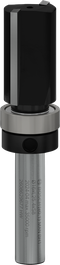 Broca para fresadora Bosch PRO con rodamiento superior y borde al ras de 16 x 25,4 mm.