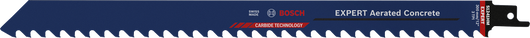 Hoja de sierra alternativa Bosch EXPERT para hormigón celular S1241HM.