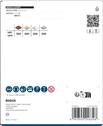 Sierra de corona Bosch EXPERT Construction Material Power Change Plus 102 x 60 mm.