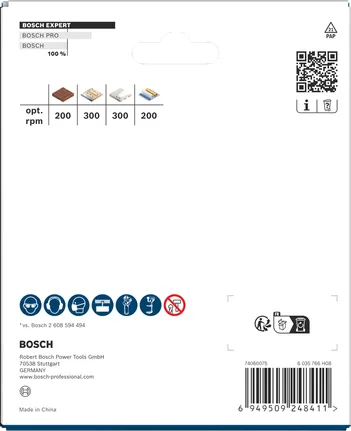 Sierra de corona Bosch EXPERT Construction Material Power Change Plus 111 x 60 mm.