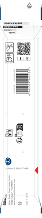 Broca helicoidal de impacto Bosch PRO Metal HSS-G de 9x81x125 mm.