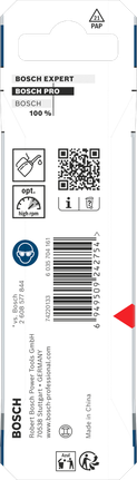 Broca helicoidal de impacto Bosch PRO Metal HSS-G de 2x24x60 mm.