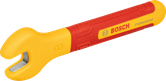 Llave inglesa Bosch VDE de 8 mm con mango aislado.