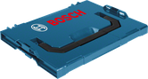 Bosch L-Boxx-Systemdeckel mit ergonomischem Griff.