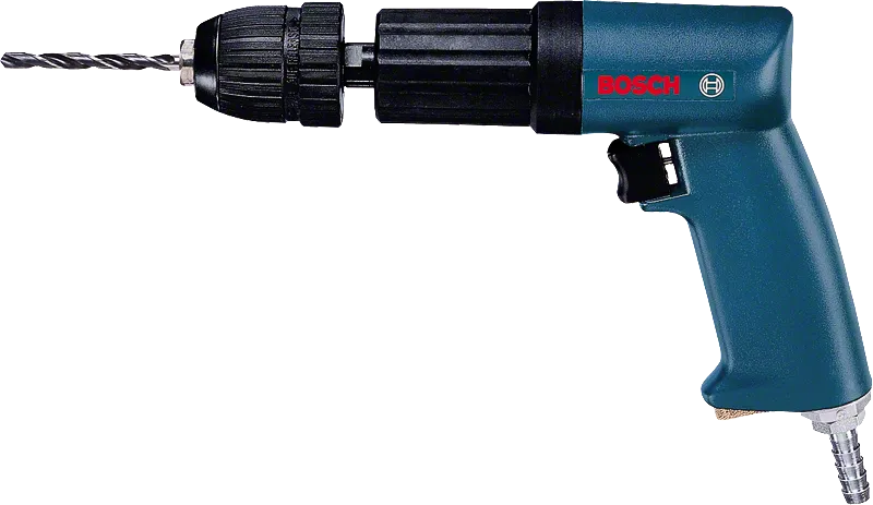 Druckluftbohrmaschine mit 320 Watt von Bosch mit 10 mm Stahlkapazität.