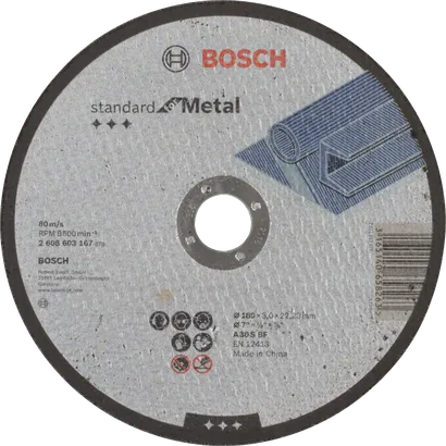 Bosch Standard for Metal gerade Trennscheibe 180 mm.