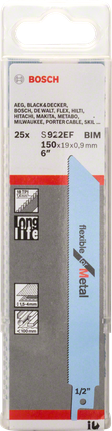 Bosch S 922 EF 6″ Säbelsägeblatt.