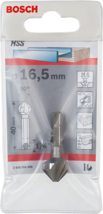 Bosch 16,5 mm Senkerbit.