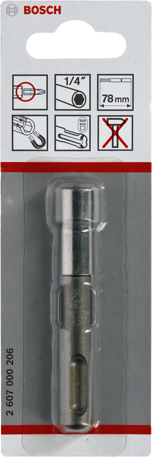 Bosch 78mm SDS-plus magnetischer Bithalter.
