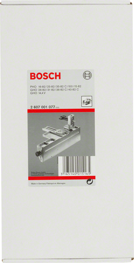 Bosch Parallel- und Winkelführungszubehör.