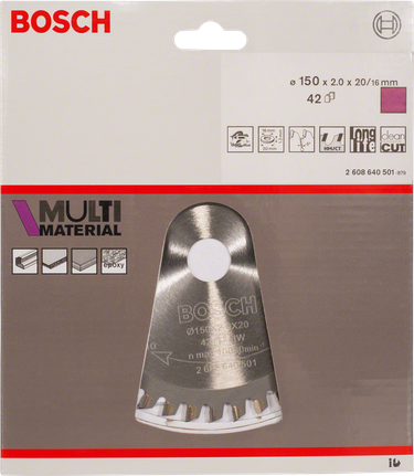 Material Multi Bosch Professional - Kreissägeblatt