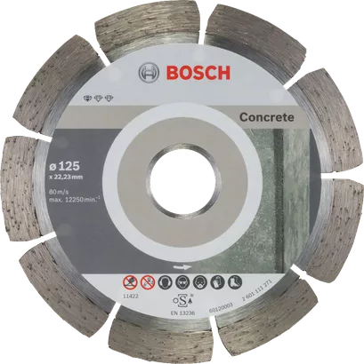 Bosch Standard for Concrete Diamanttrennscheibe 125 mm.