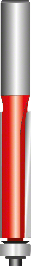 Bosch -Geradfräser mit Führungslager.