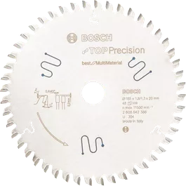 Bosch Top Precision Multi Material Kreissägeblatt 165 mm.