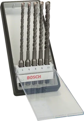 Bosch Robust Line SDS plus-5 Hammerbohrer-Set 5-tlg.
