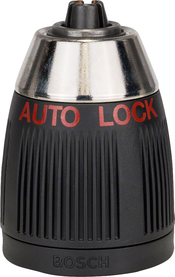 Bosch Schnellspannbohrfutter mit automatischer Verriegelung 1,5–13,0 mm.