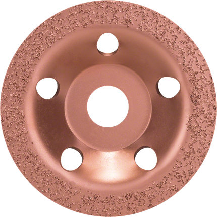 Bosch Hartmetall-Schleifkopf, feines Flachrad.