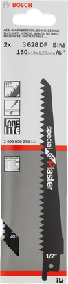 Bosch S 628 DF Gipssägeblatt 6″.