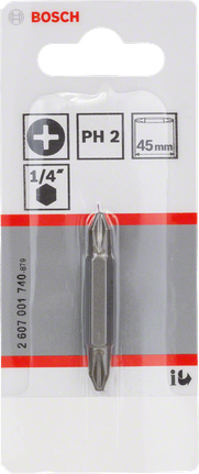 Bosch PH2 Doppelendbit 45 mm 1/4″.