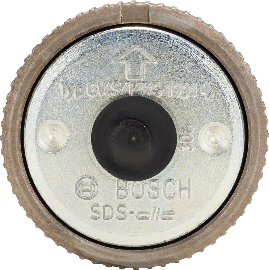 Bosch SDS-Klick-Schnellverschlussmutter, Gewindesteigung 2 mm.