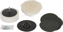 Bosch 8-teiliges S24 Polierset für 125 mm Bohrmaschine.