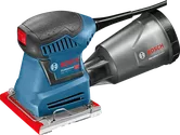 Bosch GSS 140-1 A Exzenterschleifer mit Mikrofilter.