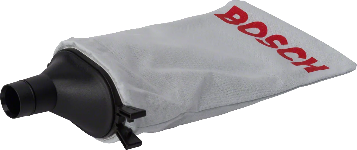 Bosch -Staubbeutel zum Auffangen von Werkzeugresten.