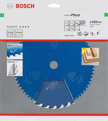 Bosch Expert for Wood Kreissägeblatt 225 mm.