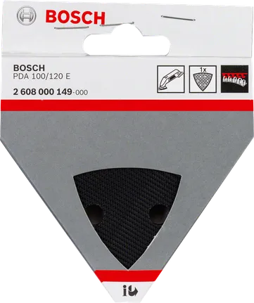 Bosch PDA 100/120 E Delta-Schleifplatte.