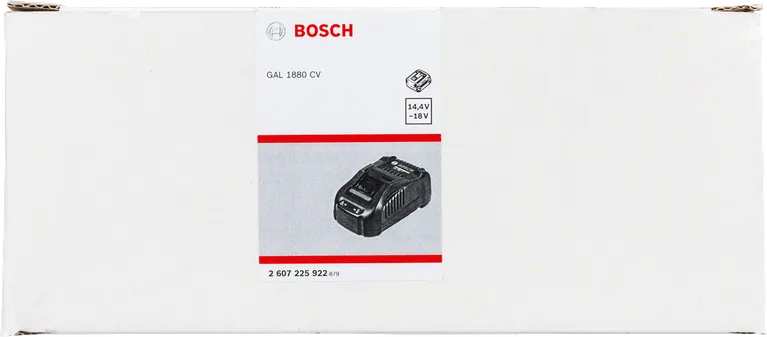 Bosch GAL 1880 CV Ladegerät Verpackung.