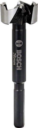 Bosch Forstnerbohrer 26 mm für präzise Flachbodenlöcher.