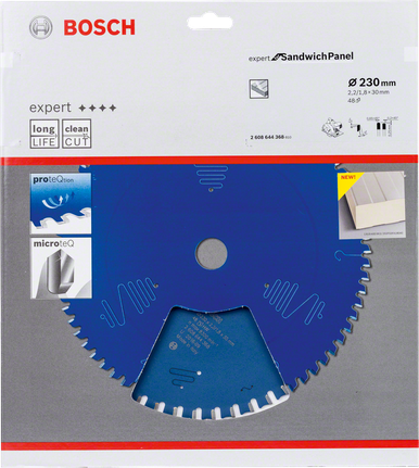 Bosch 230 mm Expert SandwichPanel Sägeblatt.