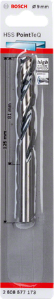 Bosch HSS PointTeQ 9,0 mm Bohrer.