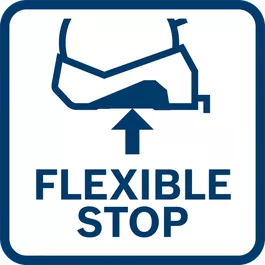  „Einfacher Einsatz durch einzigartige flexible Stopptaste unten am Bandmaß 
"