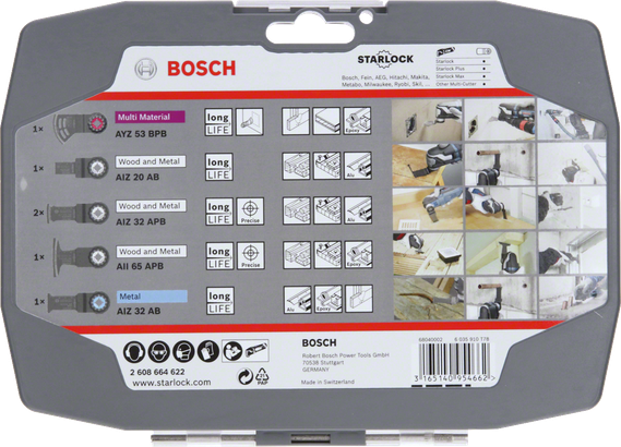 Bosch Starlock Elektriker Trockenbau-Set.
