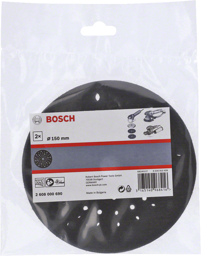 Bosch Padschoner 150 mm.