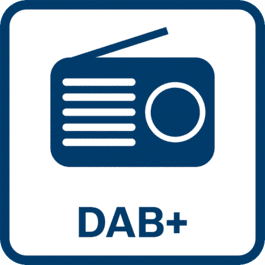  Digital Audio Broadcasting für einen klaren Klang und digitaler Empfang von zahlreichen Sendern. DAB+