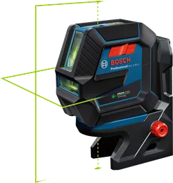 Kombi-Laser-Nivelliergerät GCL 2-50 G von Bosch mit grünem Laser.