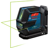 Bosch GLL 2-15 G Laser-Nivelliergerät mit grünem Laser.