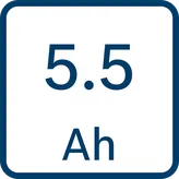 Bosch ProCORE 18 V 5,5 Ah Akkupack.