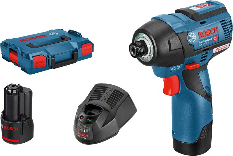 Bosch GDR 12V-110 Akku-Schlagschrauber-Set.