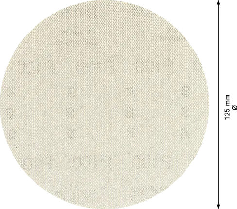 Bosch EXPERT M480 Schleifnetz 125 mm Körnung 100 Scheibe.