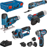 Akku-Elektrowerkzeug-Set von Bosch .