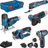 Akku-Elektrowerkzeug-Set von Bosch .