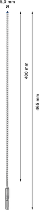 Bosch EXPERT SDS plus-7X 5x400x465 mm Hammerbohrer.