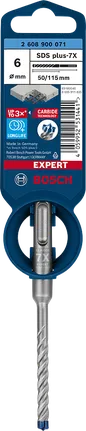 Bosch SDS plus-7X 6×50×115 mm Hammerbohrer.